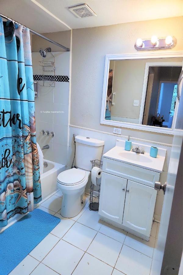 Casaazul-2605A-Couples Retreat By Beach & Pleasure Pier 1 Block Away- 2Bed 2Bath- 7 Minutes To Cruise Terminal Galveston Buitenkant foto